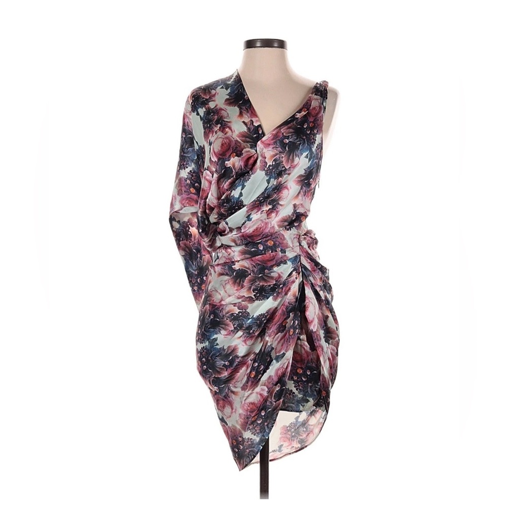 Zimmermann Silk Floral Mini Dress 0